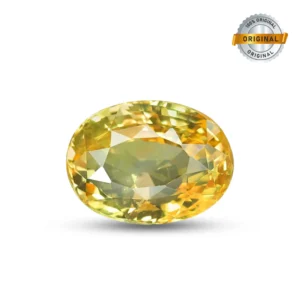 Natural Pukhraj (Yellow Sapphire)
